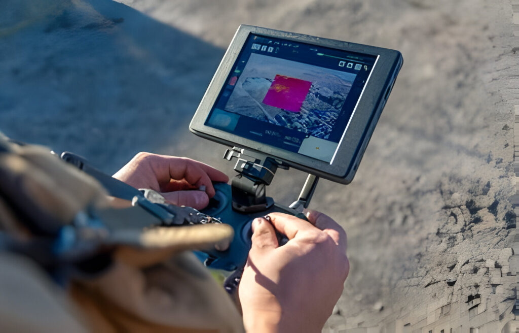 Thermal Imaging Camera on Drone